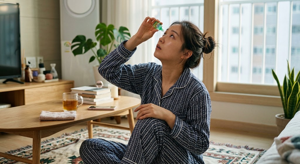 스마트폰 시대의 눈 피로  일본 안약으로 관리 