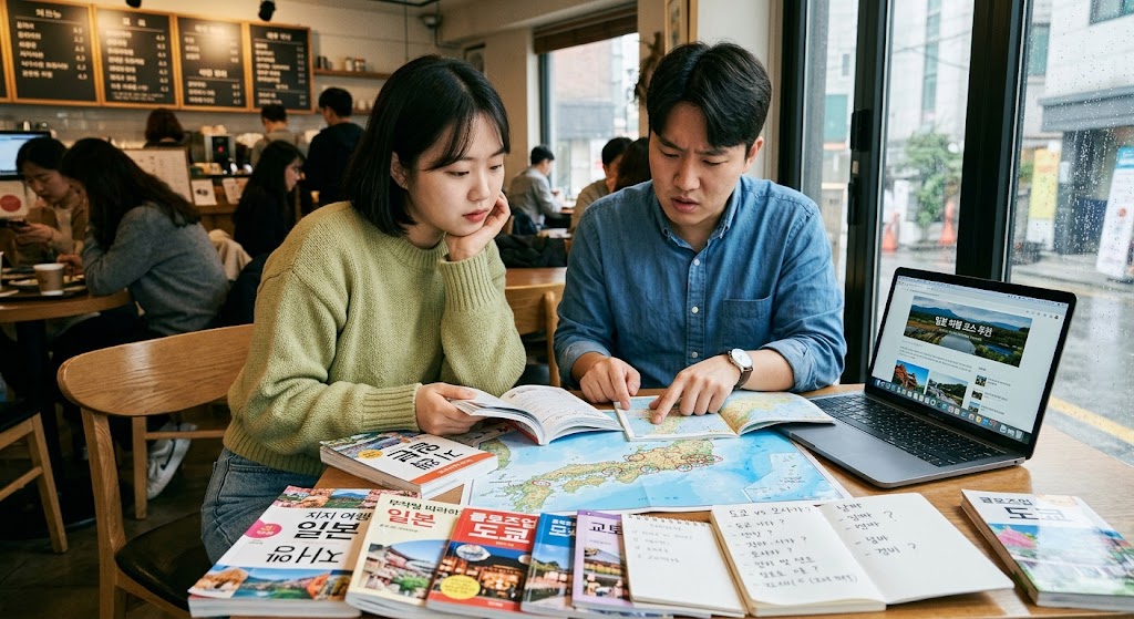 일본 여행지 추천 및 최적화된 여행 계획 