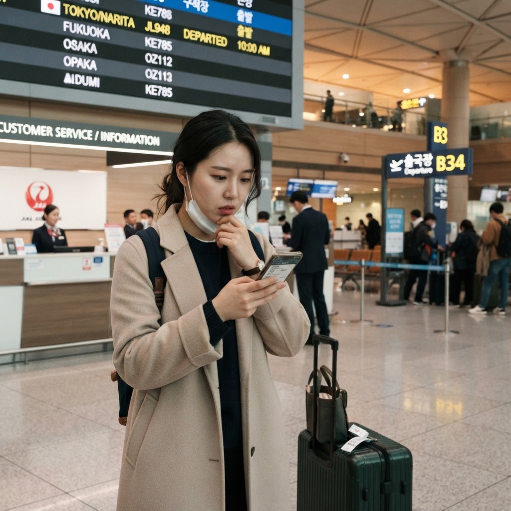 일본 가는 비행기를 놓쳤다면 항공권은 어떻게 될까? 썸네일