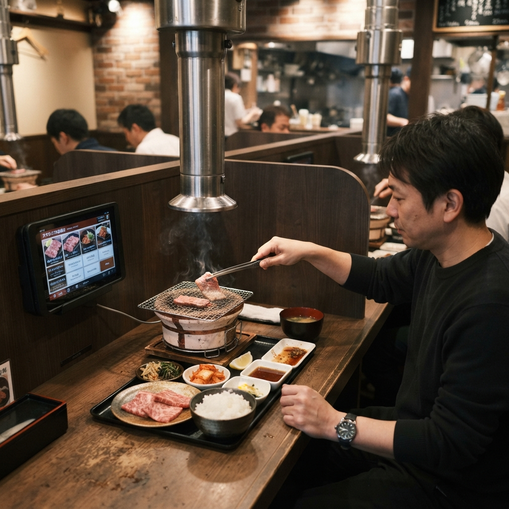 혼자 고기 구워 먹는다, 일본 1인 야키니쿠가 인기인 이유 썸네일