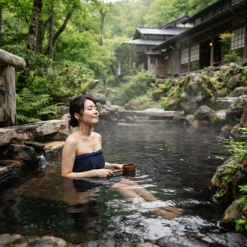 온천물이 검은색이라고? 일본에서 만나는 흑탕 온천 썸네일