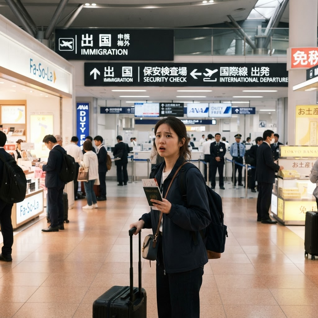 일본 공항 출국심사 후 다시 밖으로 나갈 수 있을까? 썸네일